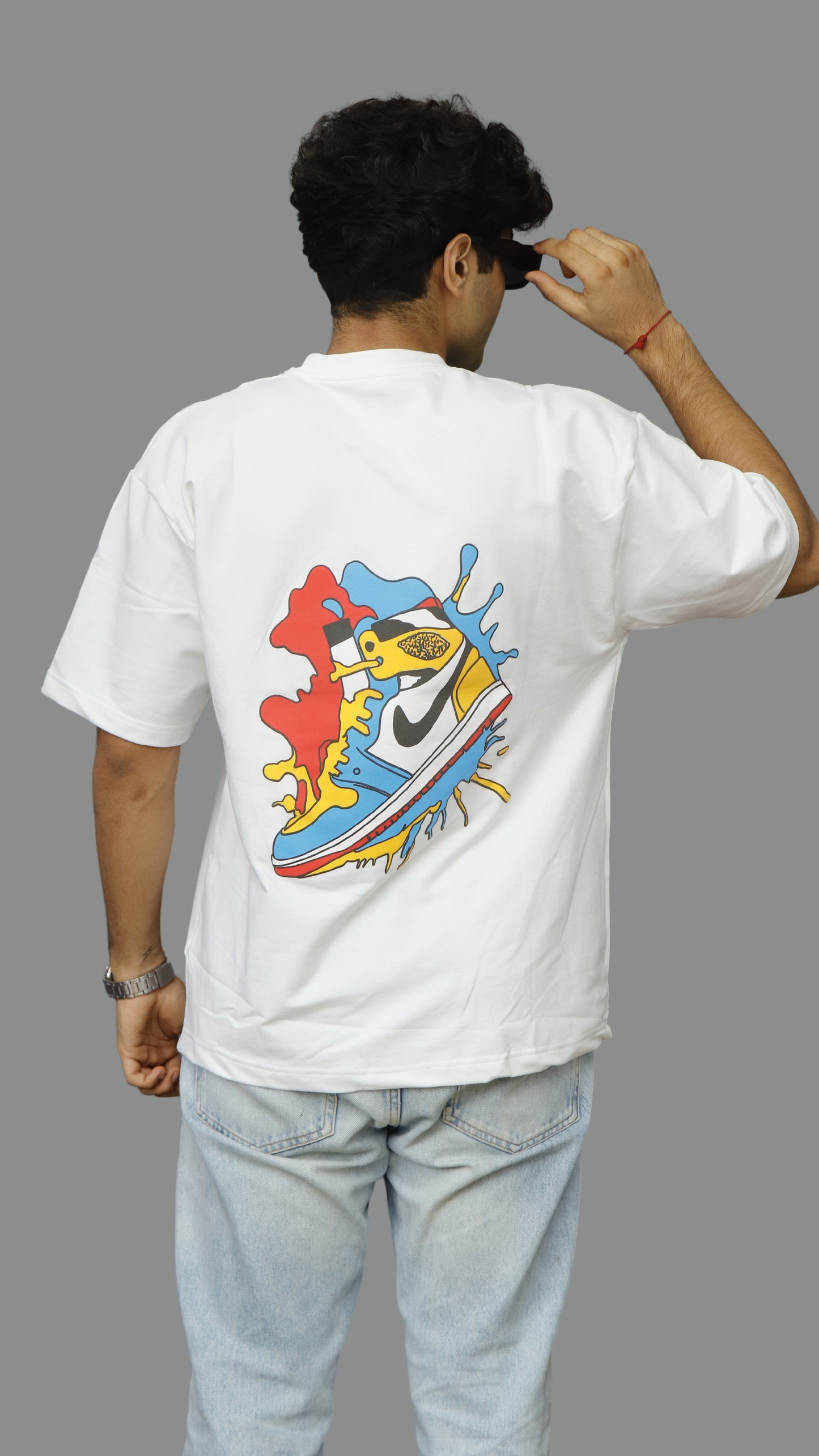 Air Jordan Sneakers Unisex Oversized Tshirt