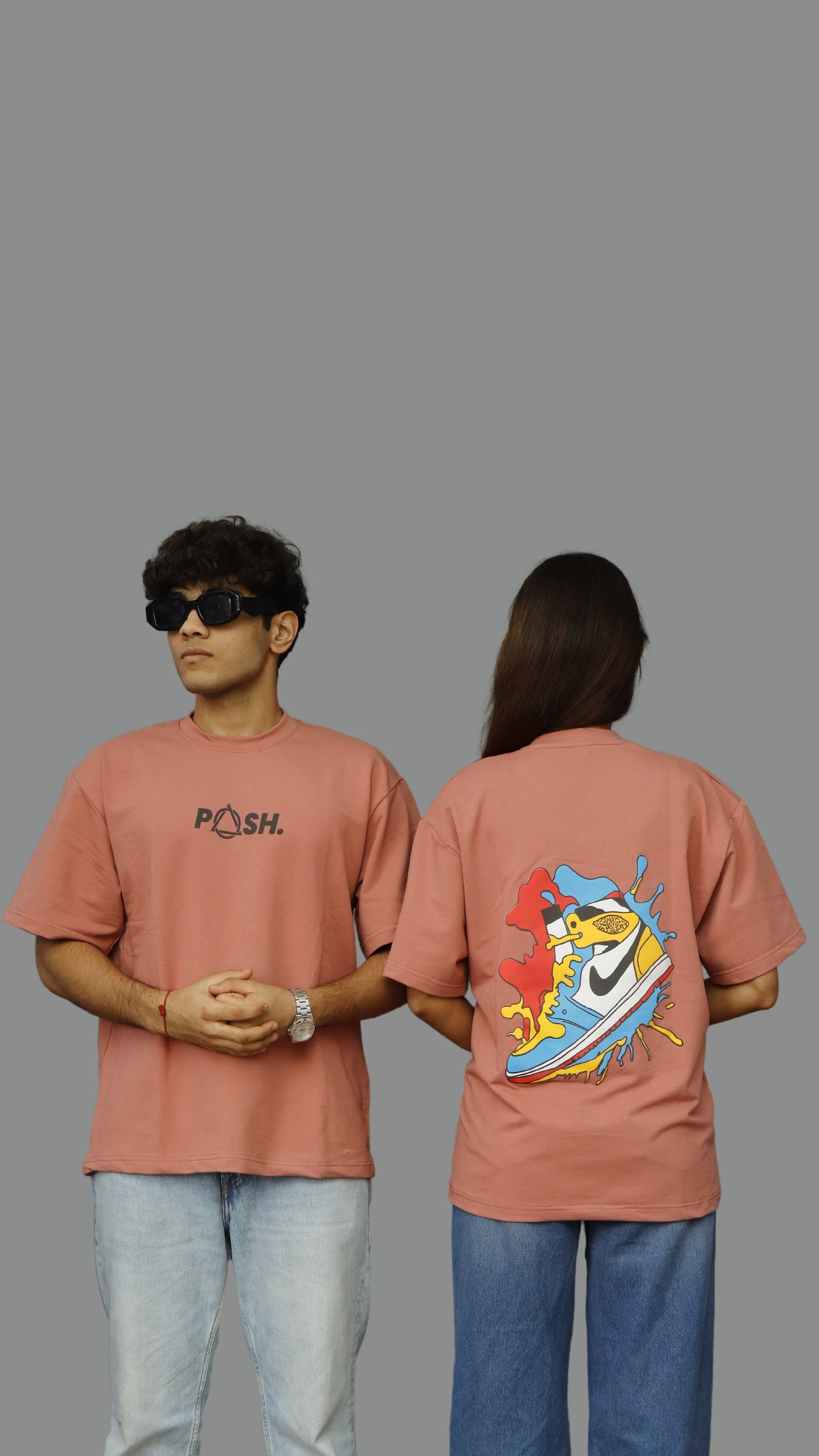 Air Jordan Sneakers Unisex Oversized Tshirt