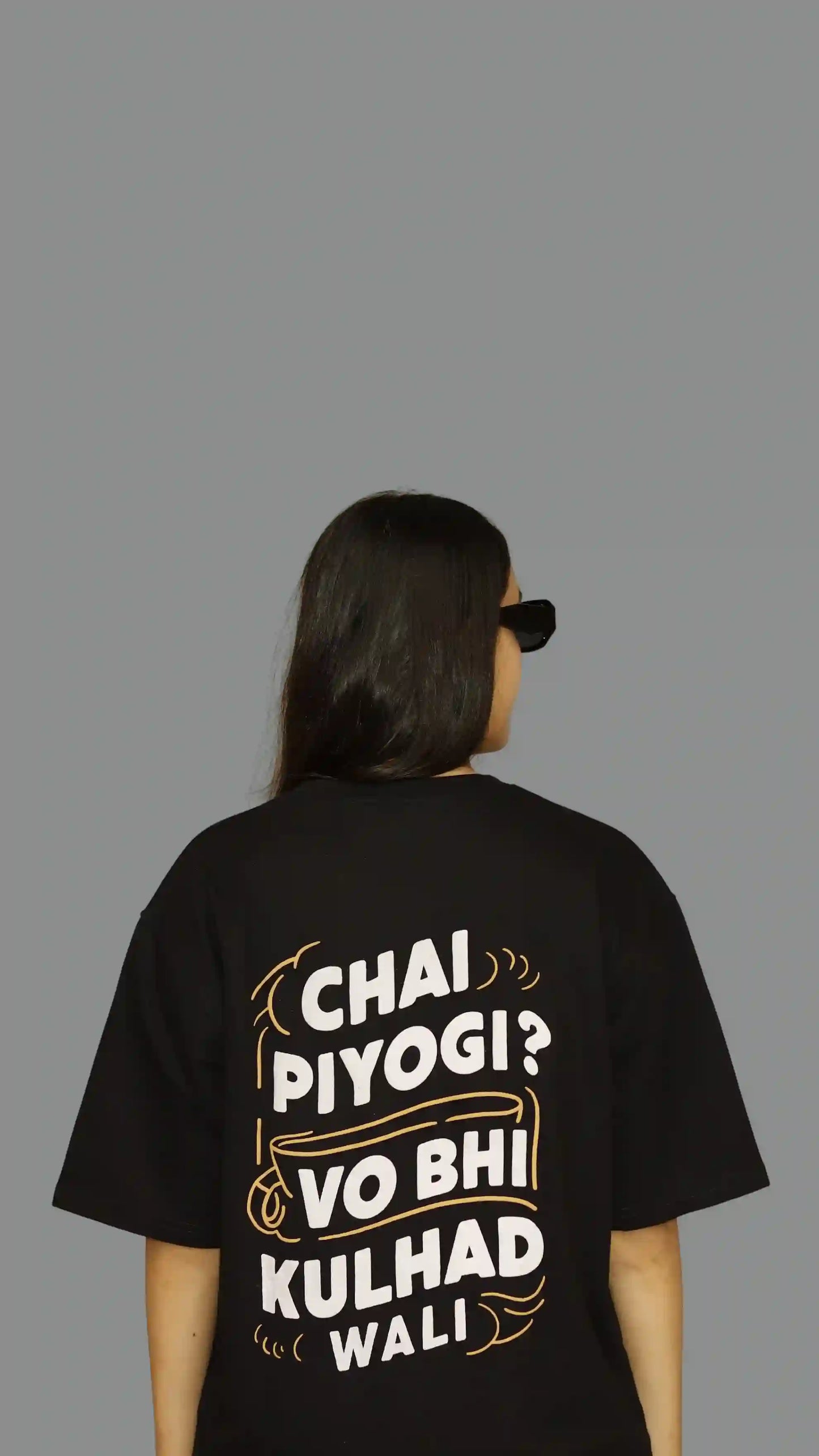 Chai Unisex Oversized Tshirt