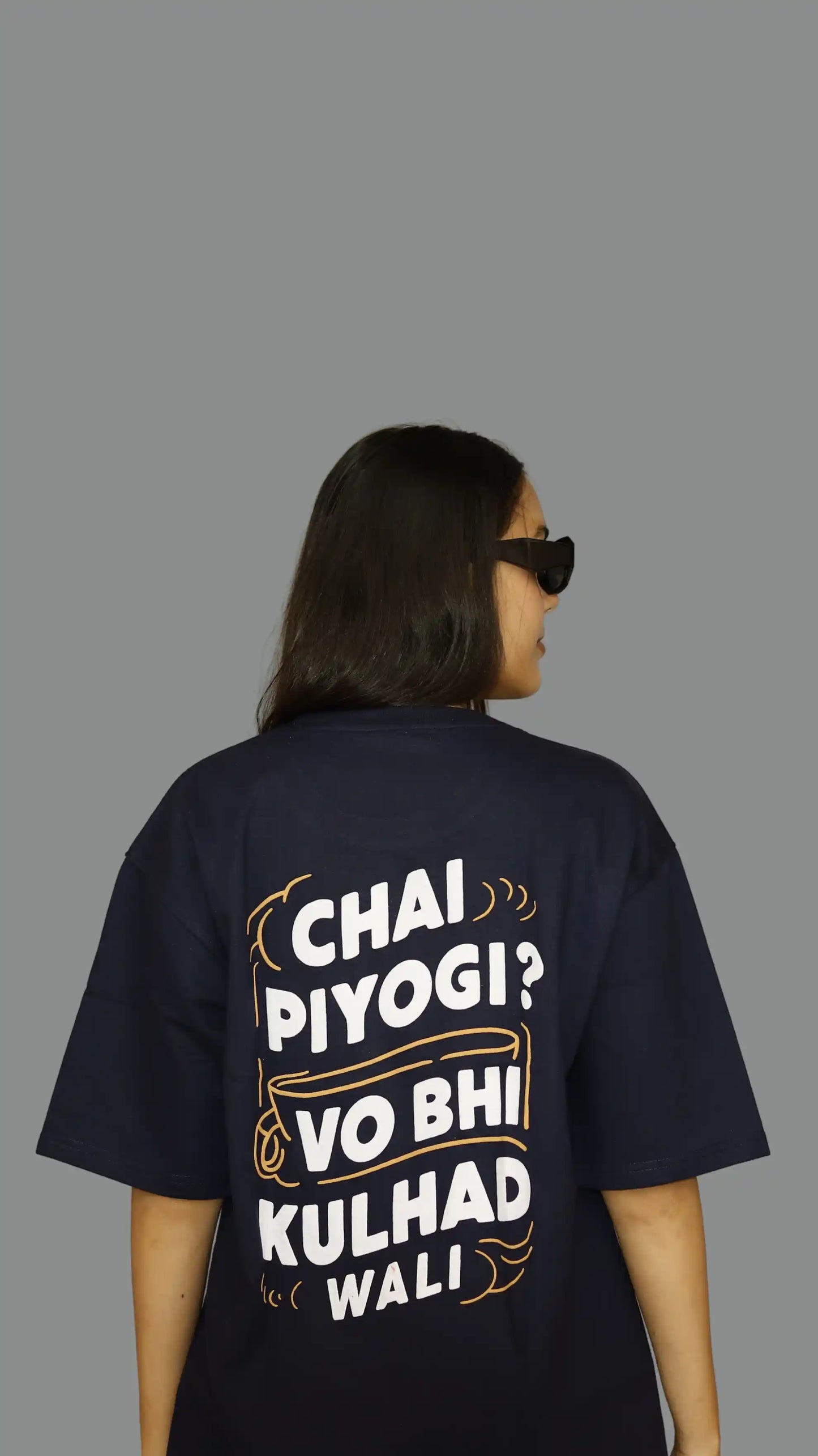 Chai Unisex Oversized Tshirt