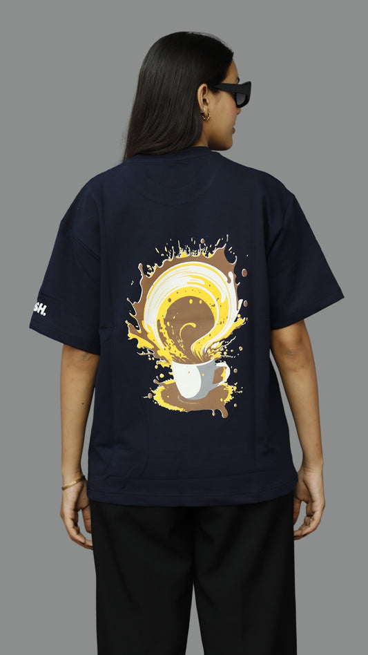 Spill Over Beans Unisex Oversized Tshirt