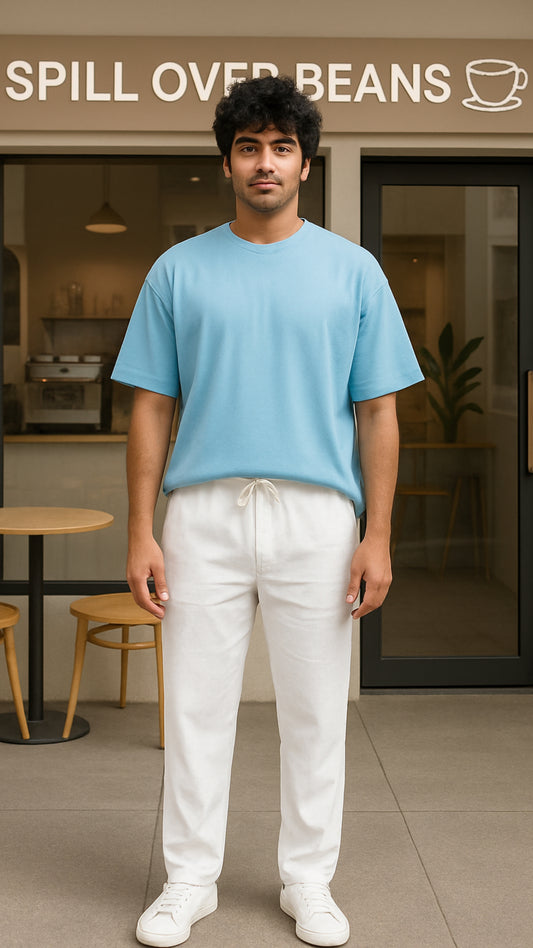 White Linen Pant