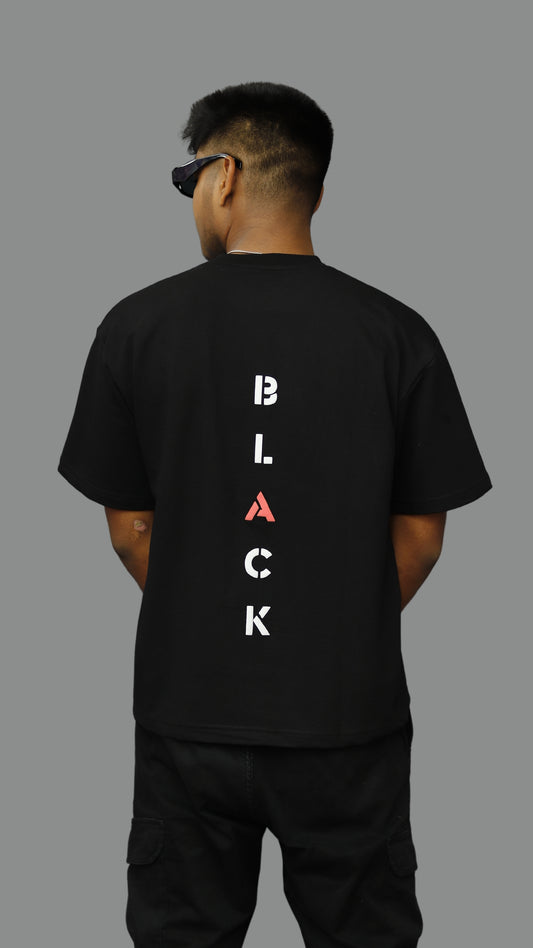 Black Unisex Oversized Tshirt